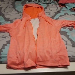 Hoodie,thick button up jacket